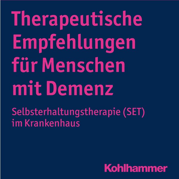 Therapeutische Empfehlungen für Menschen mit Demenz