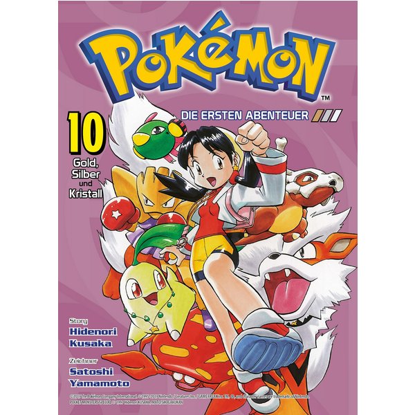 Pokémon - Die ersten Abenteuer: Gold, Silber und Kristall, Band 10