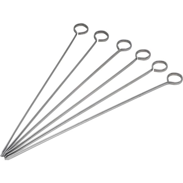 S/St Skewers 10" (Packs Of 6)