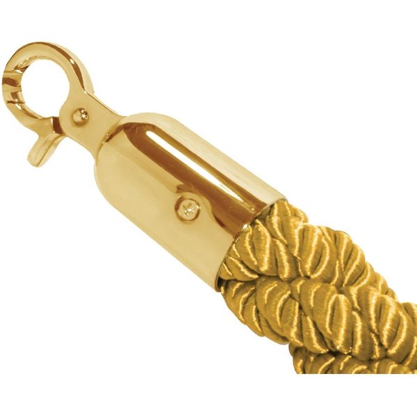 Bolero Gold Twist Barrier Rope 1.5m