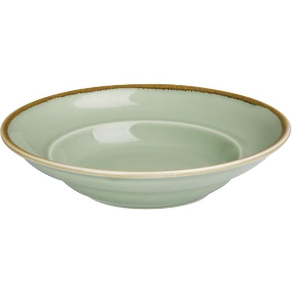 Olympia Kiln Pasta Bowls Moss 250mm (Pack of 4)