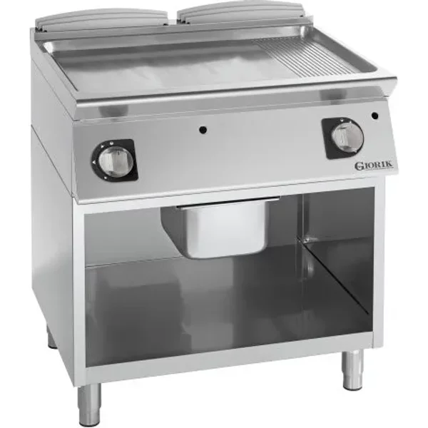 Giorik FMG741CRX Gas Griddle - 1/3 Ribbed + 2/3 Smooth Plate