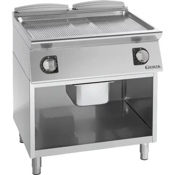 Giorik FRG741CRX Gas Griddle - Ribbed Plate