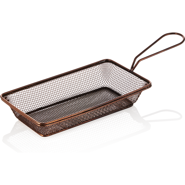 Was Germany Serving and Deep-Frying Basket Copper 22 x 12.5 cm