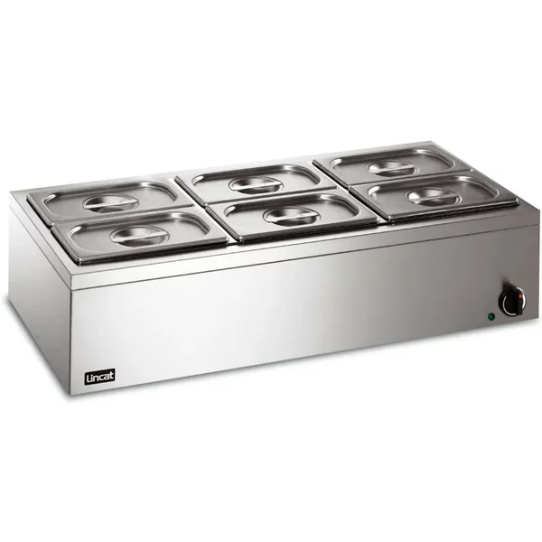 Lincat Silverlink 600 Electric Counter-top Bain Marie - Wet Heat - Gastronorms - Base only - W 300 mm - 1.0 kW