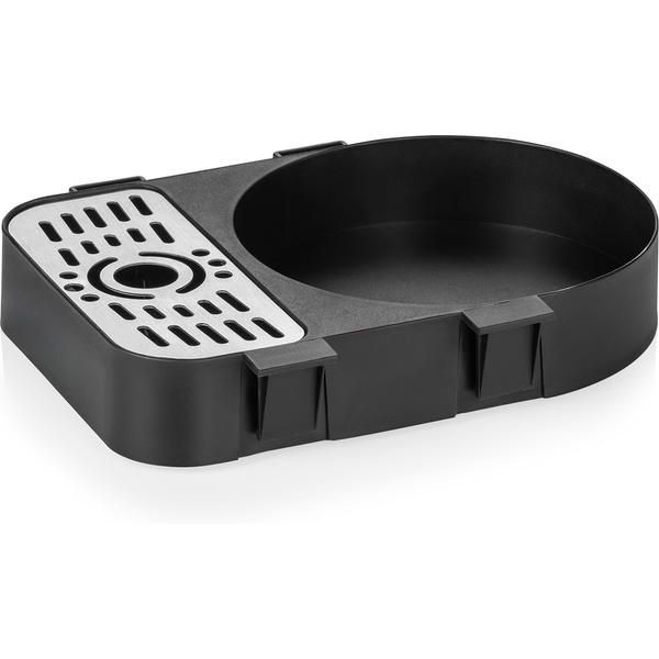 Was Germany Drip Tray Black Chrome Nickel Steel 23x18x4 cm