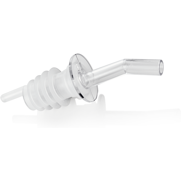 Was Germany Bar Spout Set Transparent 10 cm Plastic Pack of 12