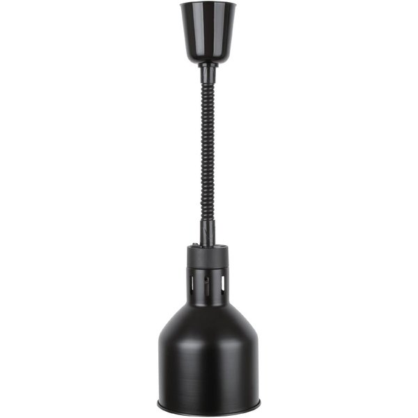 Buffalo Retractable Heat Lamp Matte Black Finish