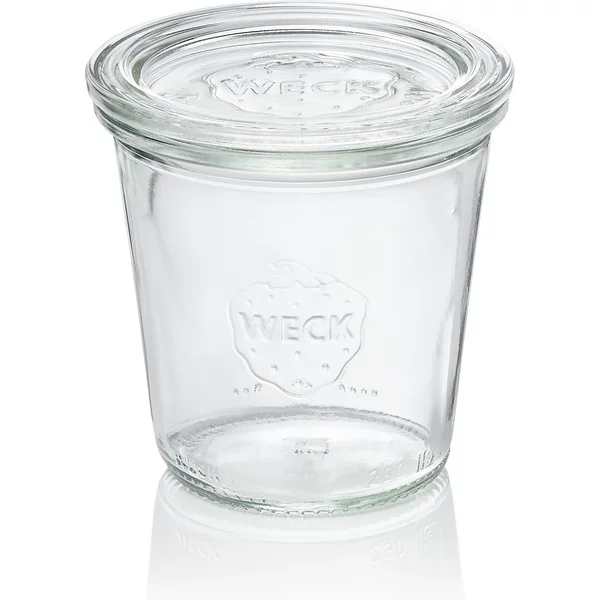 Overturn glass jar