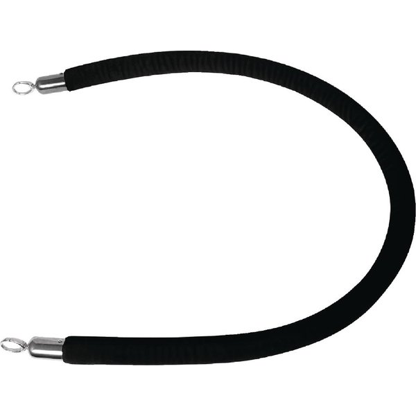 Bolero Black Rope Barrier System 2.5m