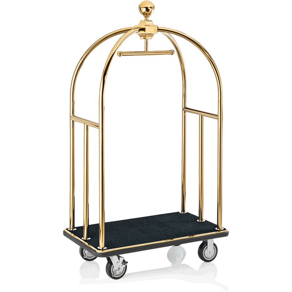 Was Germany Unity Luggage Trolley 112x60x185 cm Titanium-Gold