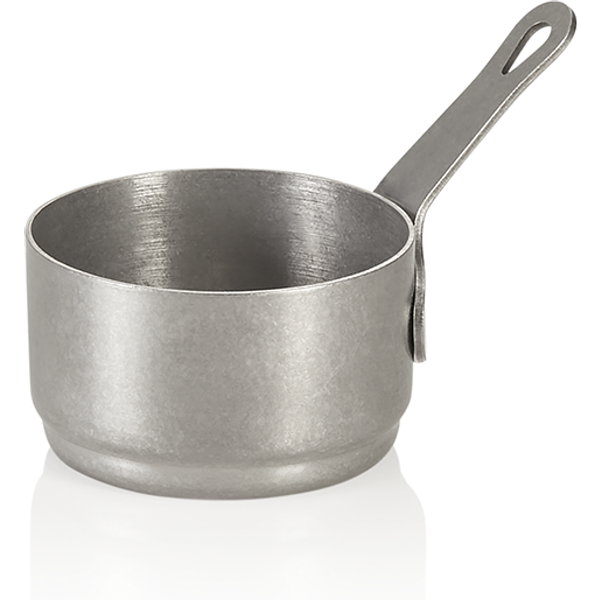 Steel & Style Heritage Mini Pot 50 ml Chrome Nickel Steel