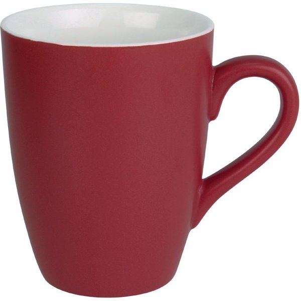 Olympia Matt Pastel Mug Red 340ml (Pack of 6)