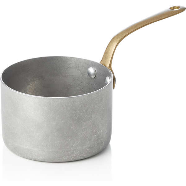 Steel & Style Serving Dish Brass Handle 280 ml Dia 9 cm
