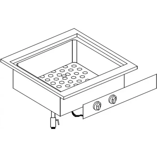 Giorik LBE6811D Drop In Electric Bain Marie
