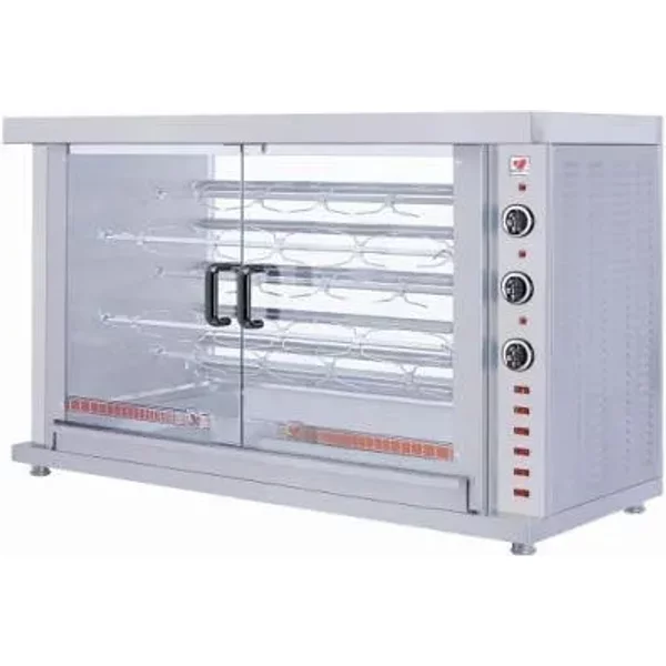 North HK5 - 5 Spit - 25 Bird Electric Chicken Rotisserie