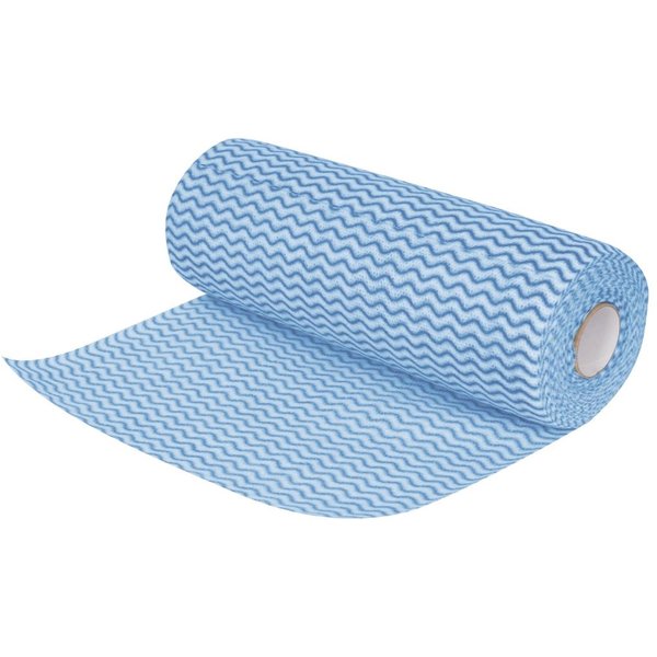 Jantex Non-Woven Cloth Blue (Roll of 100 Sheets)