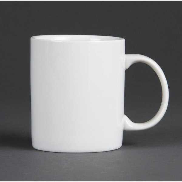 Olympia Whiteware Standard Mugs 10oz 284ml (Pack of 12)