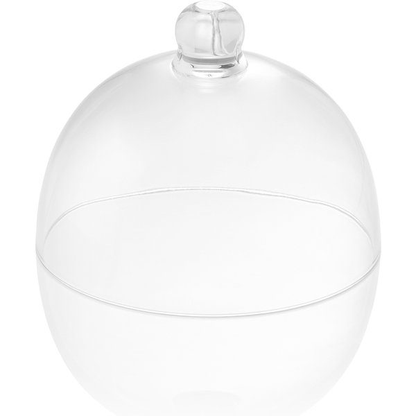 Pure Oak Dome Cover Polycarbonate Dia 16 cm Height 12 cm
