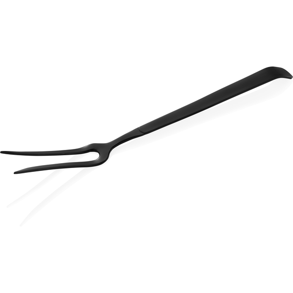Cucina Meat Fork Black Chrome Nickel Steel 32 cm