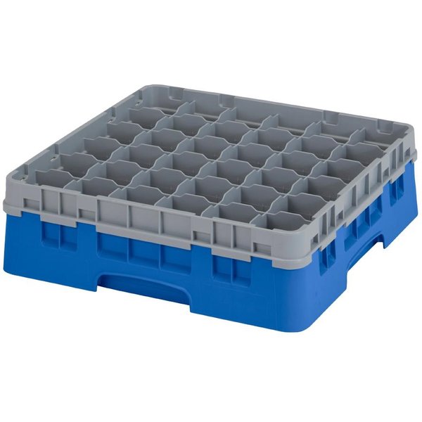 Cambro Camrack Blue 36 Compartments Max Glass Height 279mm