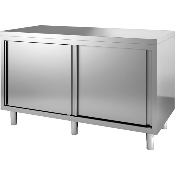 Combisteel 700 mm Worktable with Sliding Doors - 2800 mm