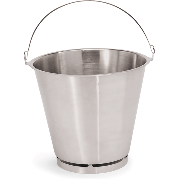 Cucina Bucket Chrome Nickel Steel Dia 33 cm 15 Ltr