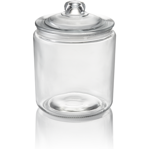 Was Germany Storage Jar Glass Airtight 4 L Dia 19 cm