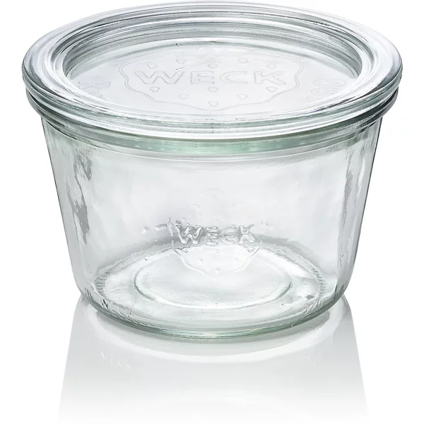 Overturn glass jar