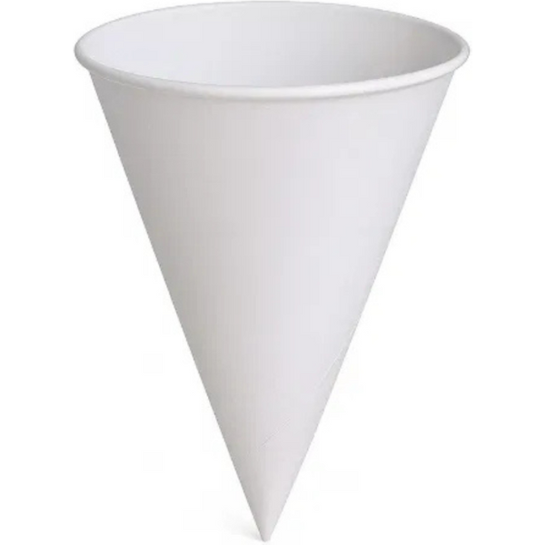 New 4.5oz Paper Watercone Cups (25x200)
