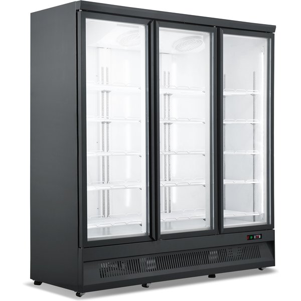 CombiSteel 3 Door Glass Door Freezer SVO-1530F