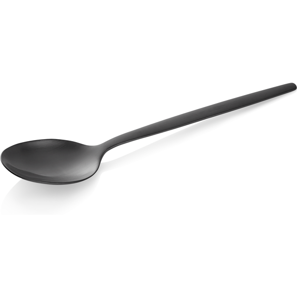 Alex Dessert Spoon Set Black PVD Coating Chrome Nickel Steel 18/10 Pack of 12