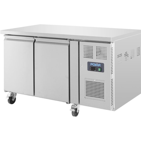Polar U-Series Double Door Counter Freezer 282Ltr