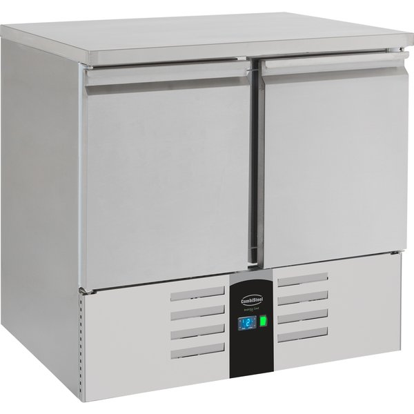 Combisteel Energy Line 2-Door Refrigerated Counter with Evaporator - 257 L