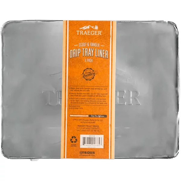 Traeger Drip Tray Liner - 5 Pack - Ranger