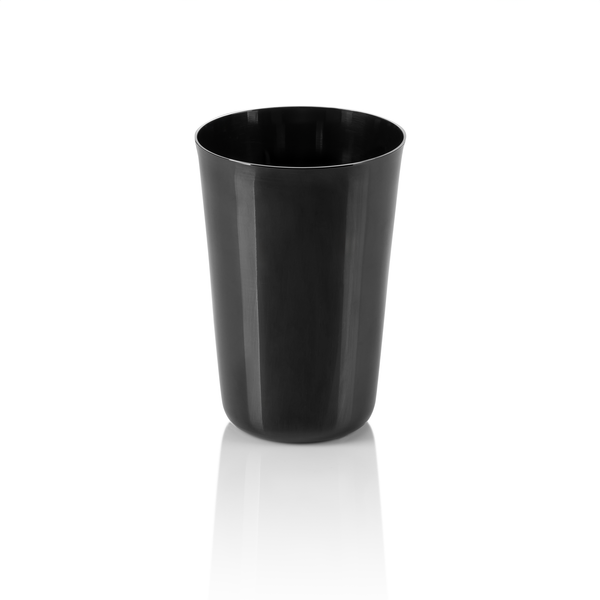 Was Germany Cup Set Black Chrome Nickel Steel Pack of 4