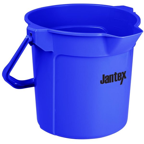 Jantex Blue Graduated Bucket with Pouring Lip 10ltr