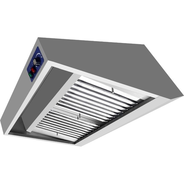 Combisteel Complete Wall-Mounted Hood - 1200 mm, 2000 m3/h
