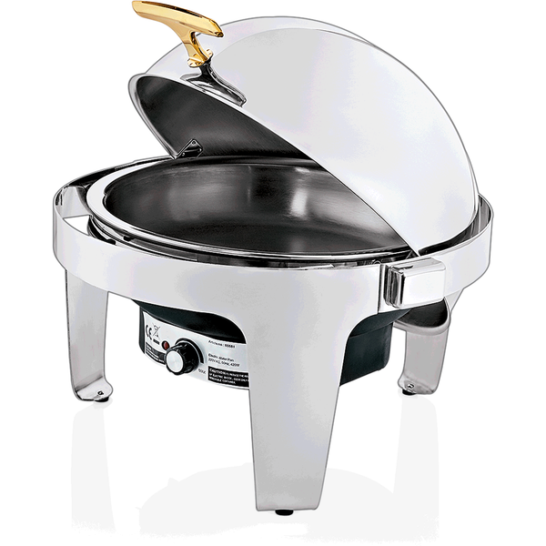 Was Germany Electric Chafing Dish 6.8 L Dia 39.5 cm Chrome Steel
