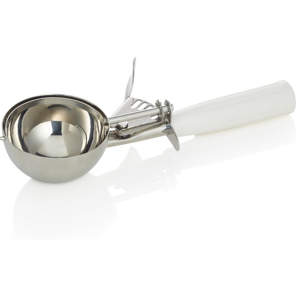 Cucina Scoop 23 cm Chrome Nickel Steel White Handle