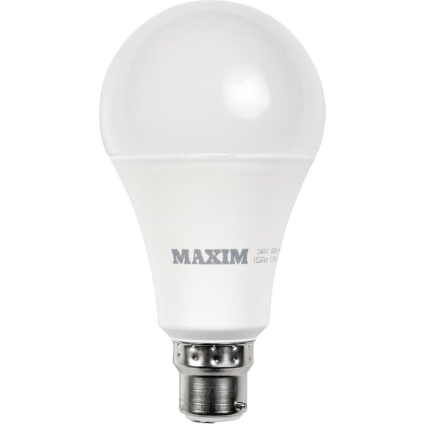 Maxim LED GLS Bayonet Cap Cool White 10W (10 Pack)