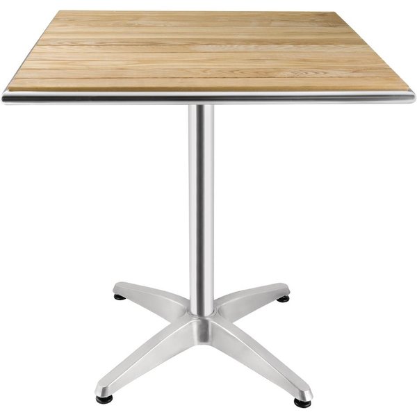 Bolero Square Ash Bistro Table Top 700mm