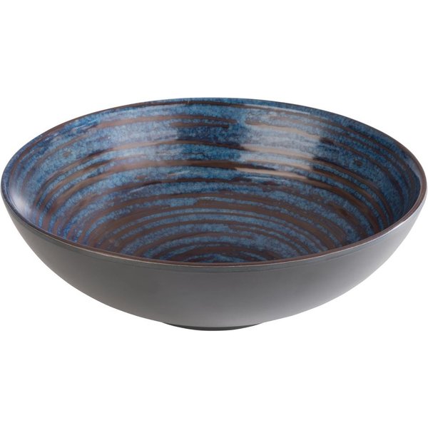 APS Loops Blue Melamine Deep Bowl 290mm