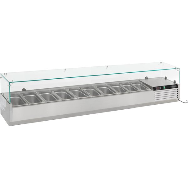 CombiSteel Refrigerated CounterTop 1/4 Bain-Marie 1/4 x 10 GN