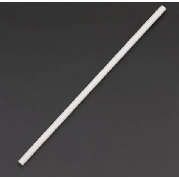 Compostable White Jumbo Straws X 250