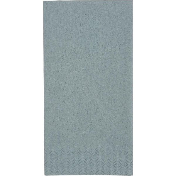 Fiesta Recyclable Dinner Napkin Grey 40x40cm 3ply 1/8 Fold (1000 Pack)