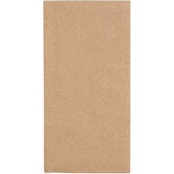 Fiesta Recyclable Recycled Dinner Napkin Kraft 40x40cm 2ply 1/8 Fold (2000 Pack)