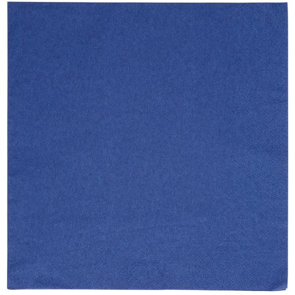 Fiesta Recyclable Dinner Napkin Dark Blue 40x40cm 2ply 1/4 Fold (2000 Pack)