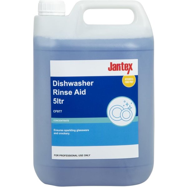 Jantex Dishwasher Rinse Aid Concentrate 5Ltr