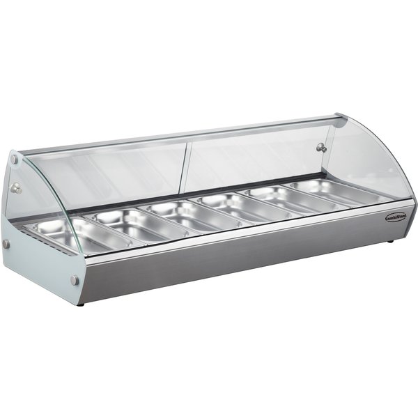 CombiSteel Hot Display 6 x 1/3 Gastronorm Curved